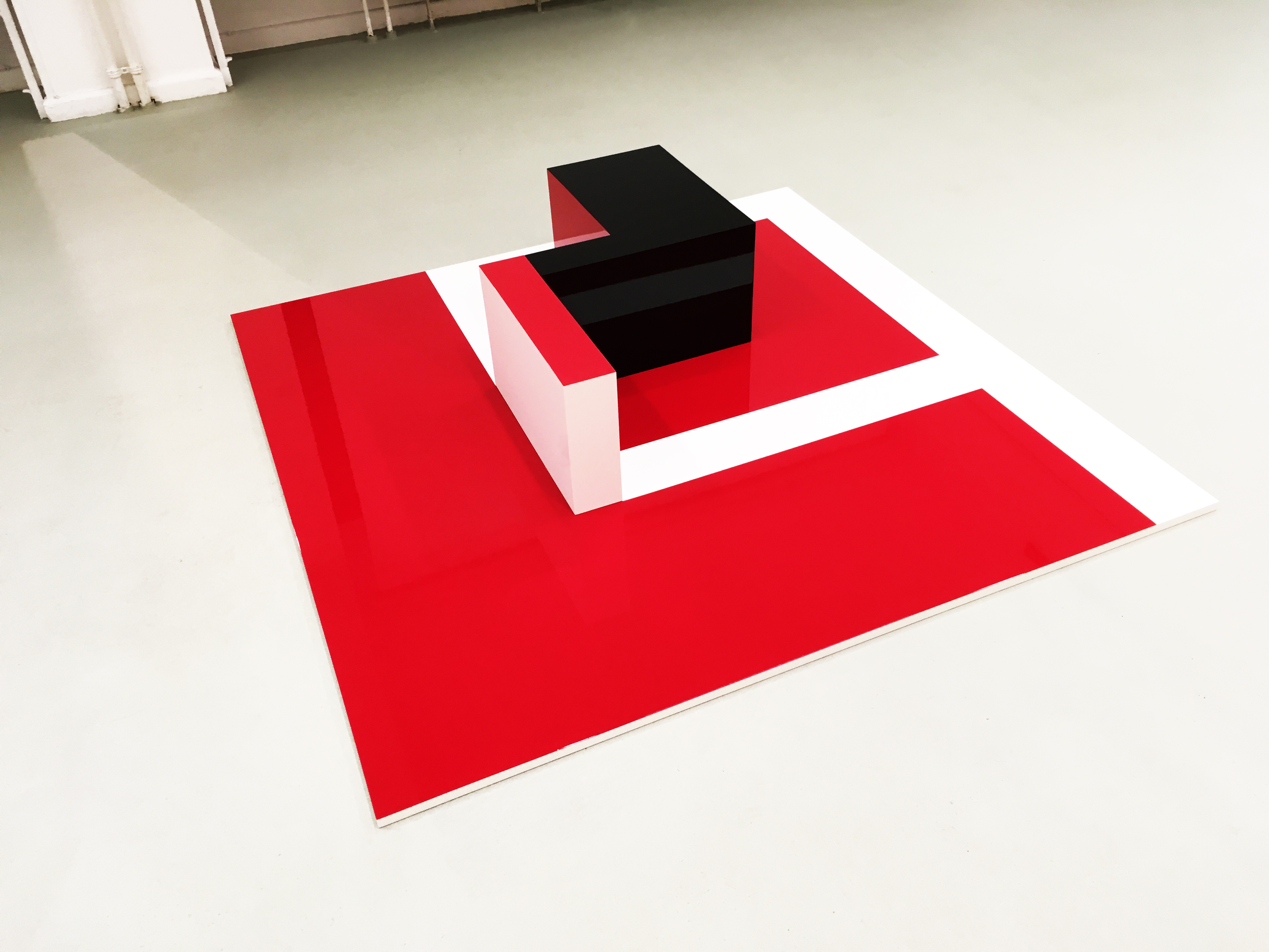 Flat Cube 2 - Martim Brion - Sculpture